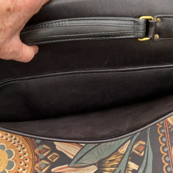 Vintage Coach No. 699-6918 Black Musette Briefcase Made in NY - Picture 4 of 11